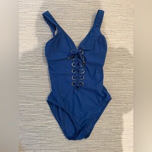 Karla Coletto V-neck Underwire One Piece Swimsuit size 14